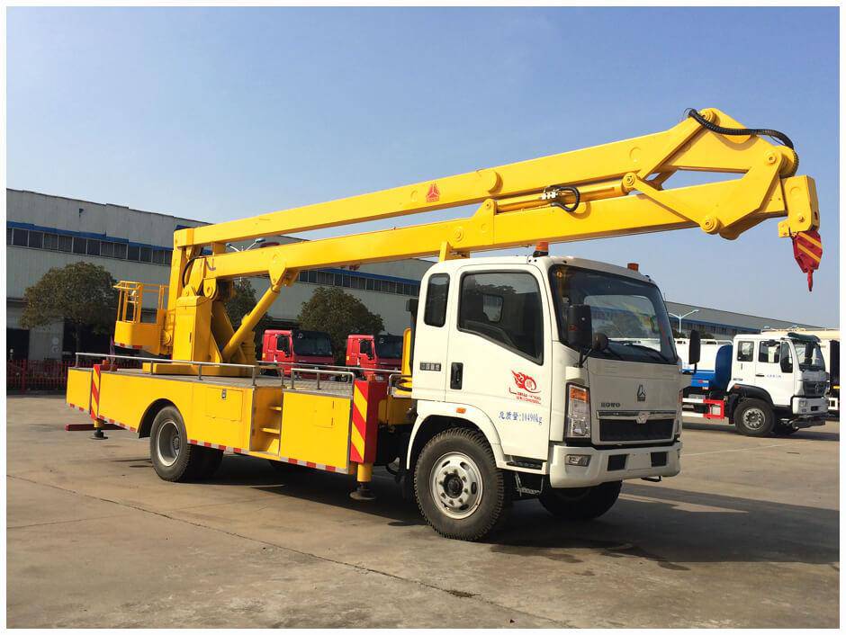 Sinotruck Howo Overhead Working Truck - Avantizone.com